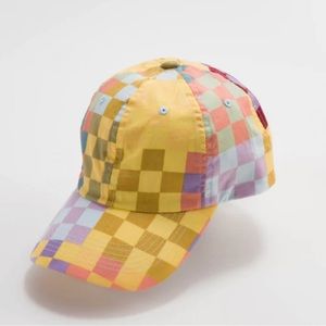 BAGGU Baseball Cap - Medium Check Multi